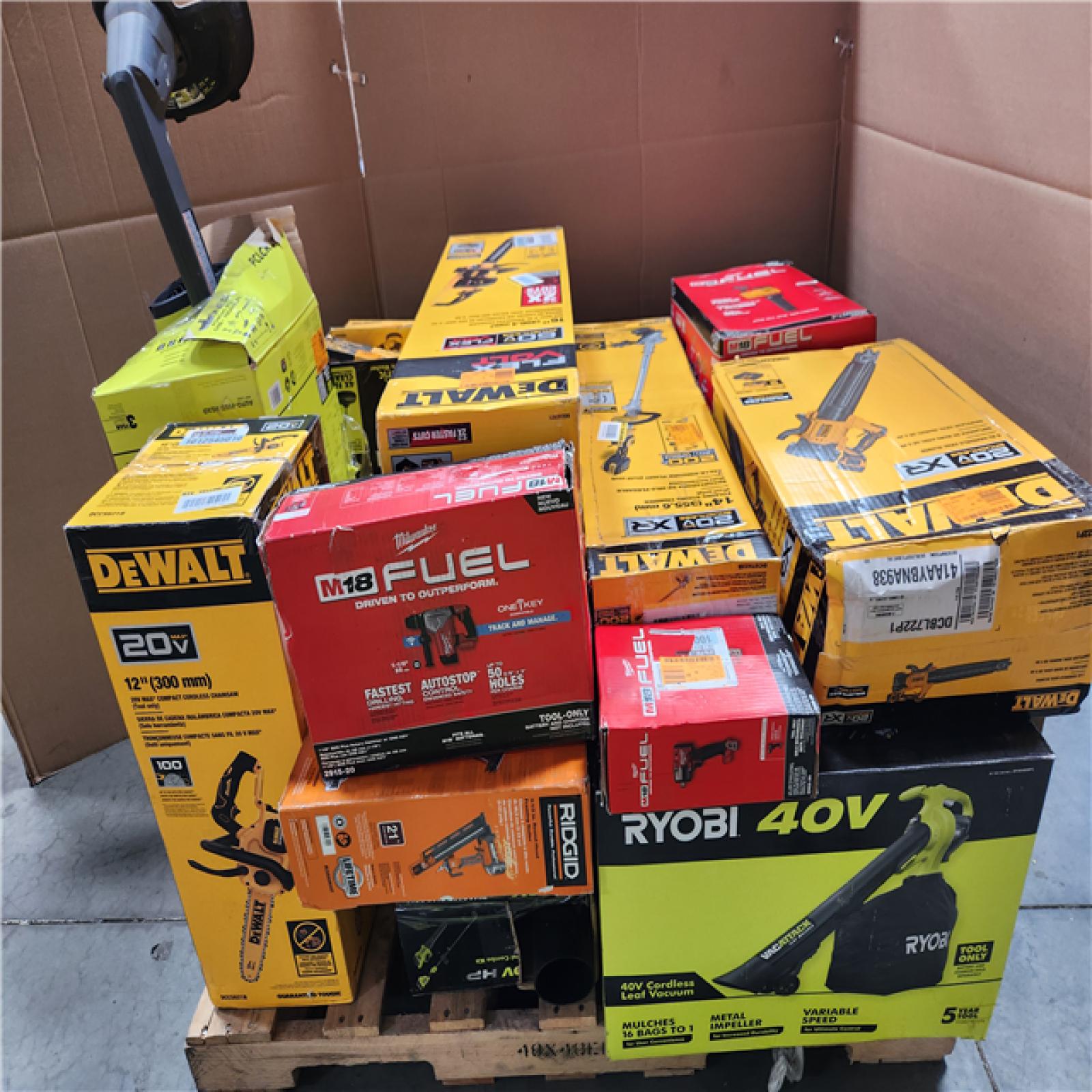 CALIFORNIA AS-IS TOOL PALLET