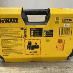 NEW -  DEWALT 20V MAX Lithium-Ion Copper Swage Tool with 2 Ah Battery  Charger and Kitbox