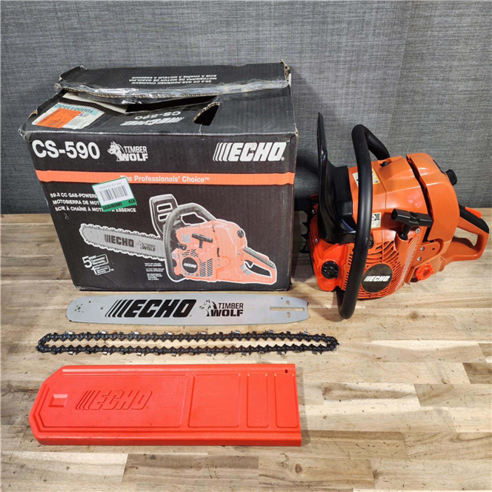 HOUSTON LOCATION - AS-IS ECHO 20 in. 59.8 cc Gas 2-Stroke Cycle Chainsaw
