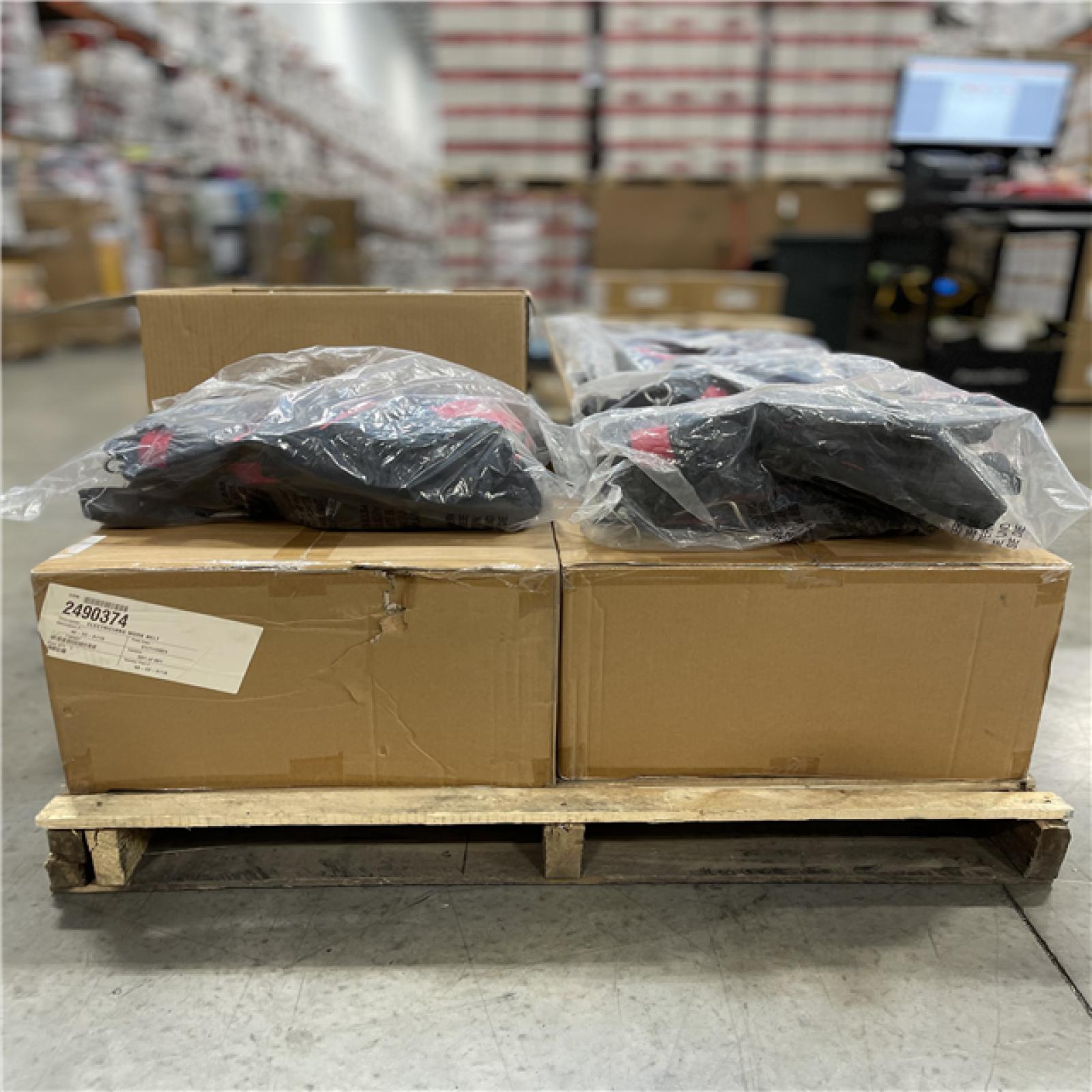 DALLAS LOCATION- NEW!- MILWAUKEE ELECTRICIAN'S WORK BELT MIXED PALLET (18 UNITS)