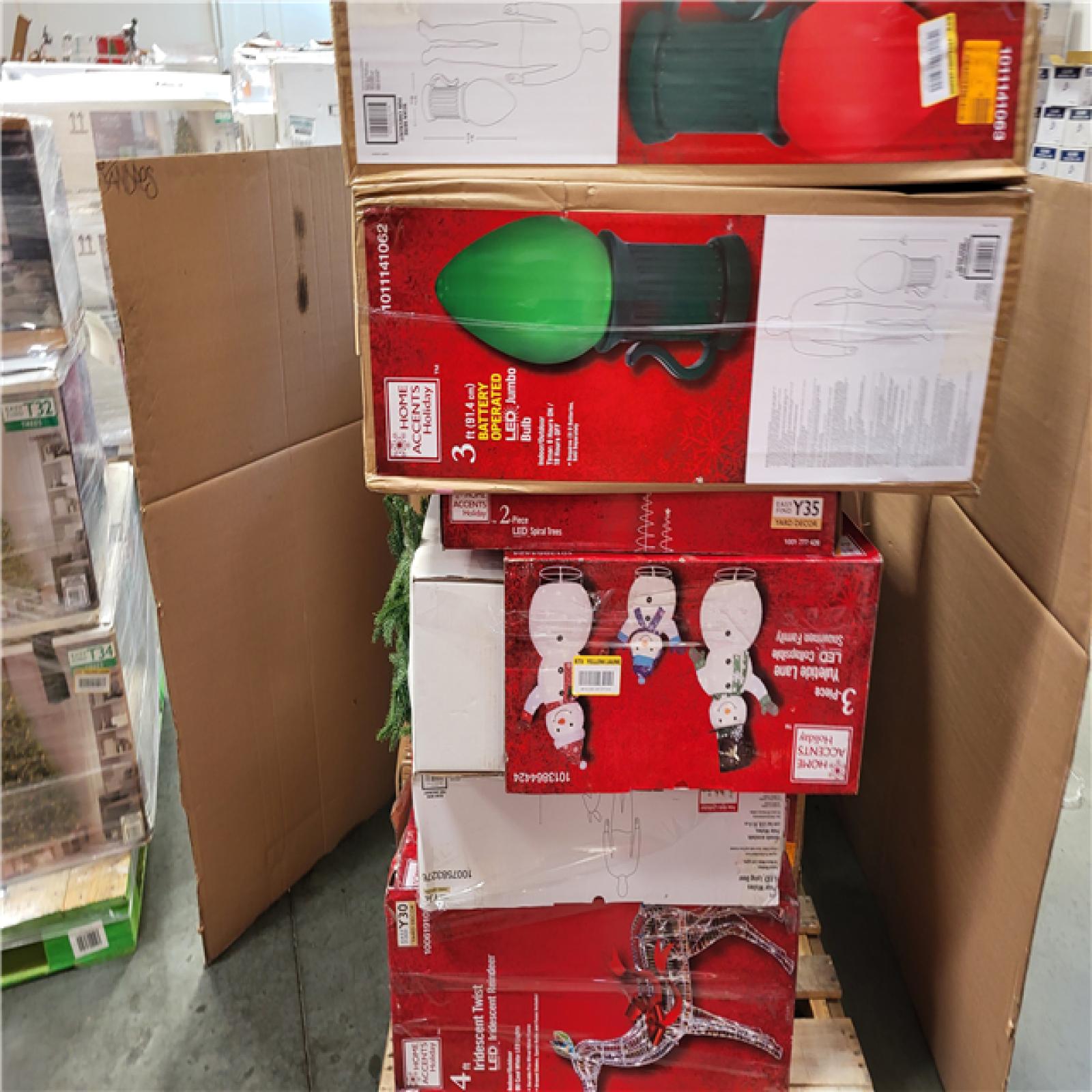 California AS-IS Holiday Pallet