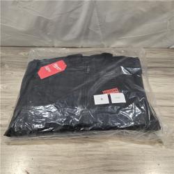 AS-IS Women's Small M12 12V Cordless AXIS Black Heated Quilted Jacket Kit