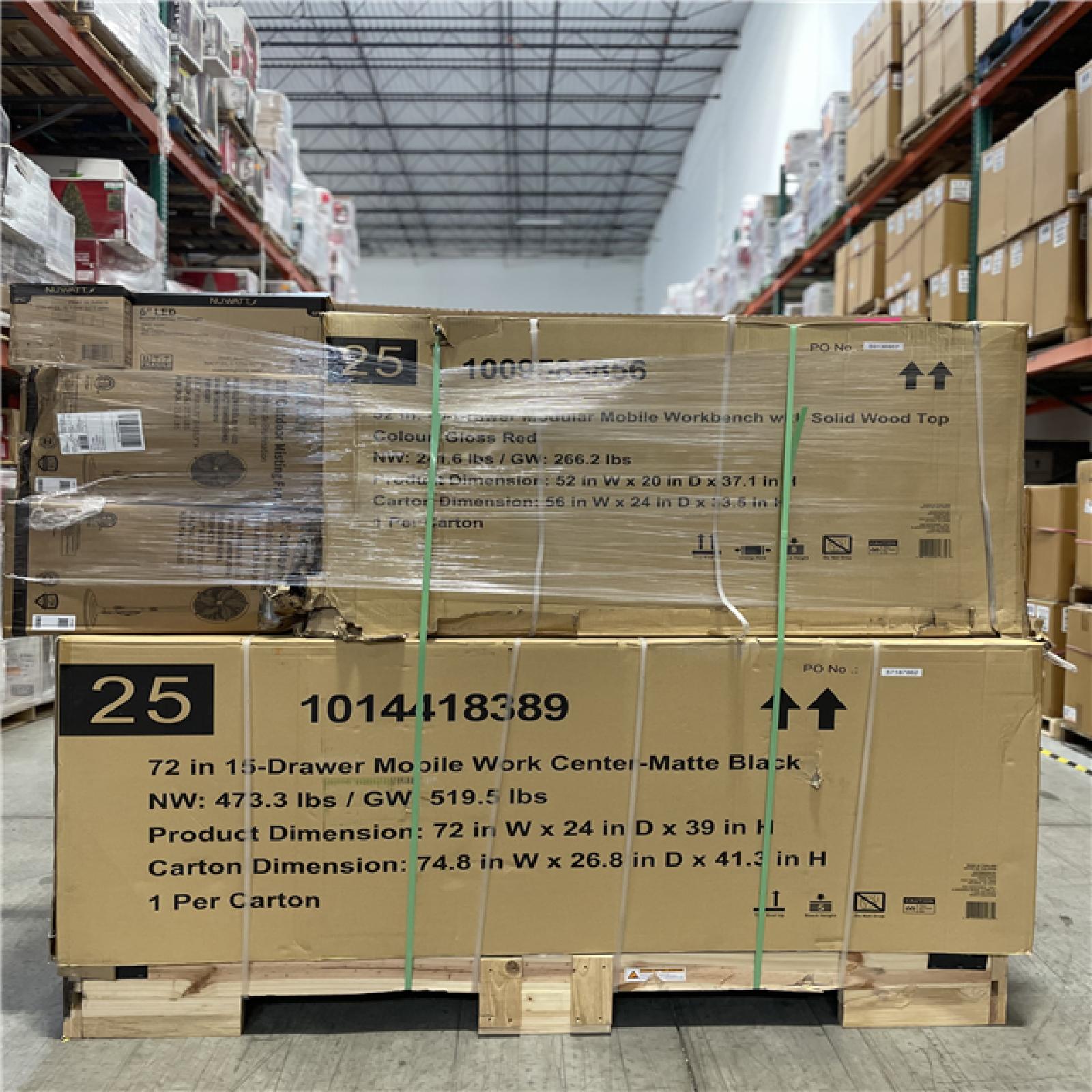 DALLAS LOCATION- AS-IS HOME IMPROVEMENT PALLET