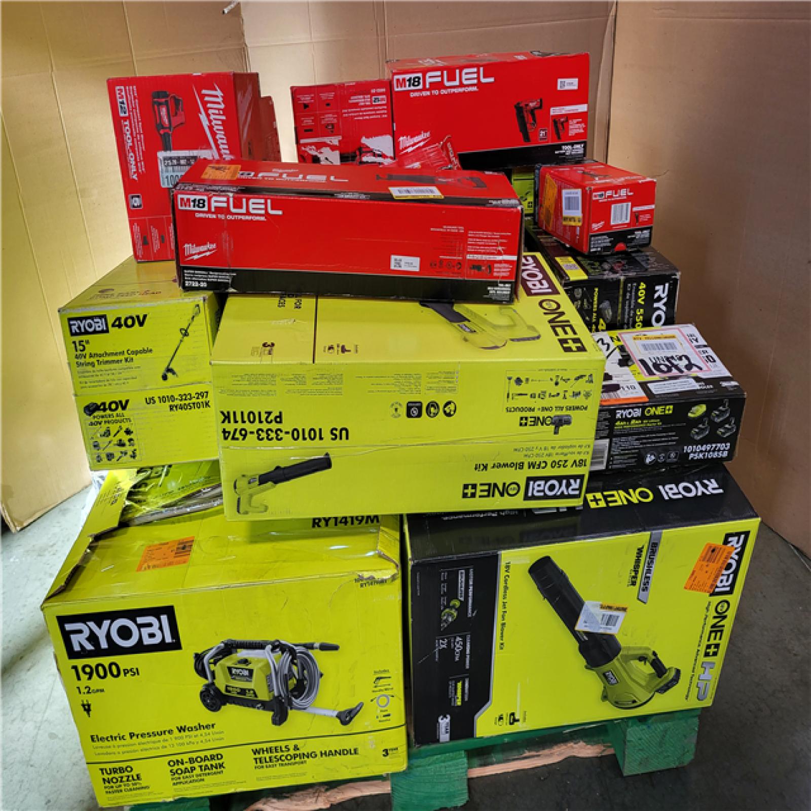 CALIFORNIA AS-IS TOOL PALLET