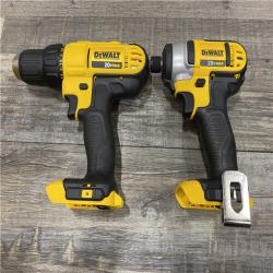 AS-IS DEWALT 20V MAX Cordless Drill/Impact 2 Tool Combo Kit
