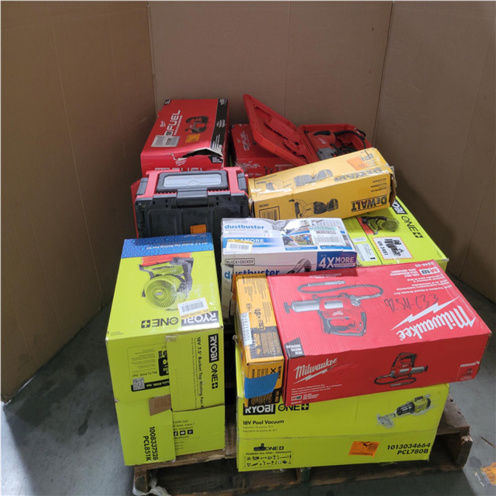 CALIFORNIA AS-IS TOOL PALLET