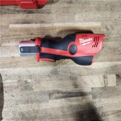 HOUSTON LOCATION - AS-IS M12 12-Volt Lithium-Ion Force Logic Cordless Press Tool Kit (2 Jaws Included) with Two 1.5 Ah Battery and Hard Case