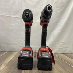 AS-IS- Milwaukee FUEL 18V Lithium-Ion Brushless Cordless Hammer Drill and Impact Driver Combo Kit