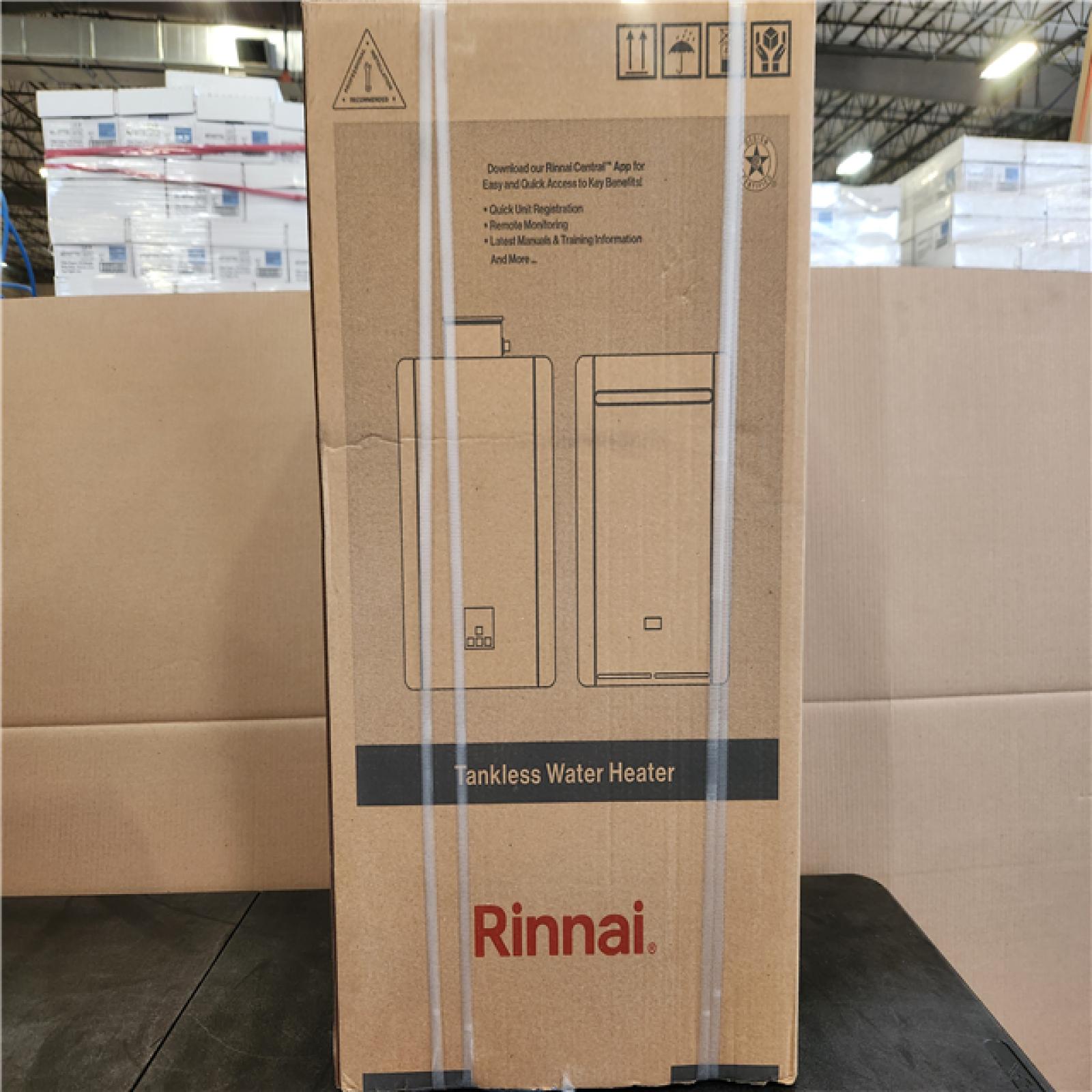 Phoenix NEW Rinnai High Efficiency Non-Condensing 8.5 GPM Residential 180 000 BTU Exterior Natural Gas Tankless Water Heater (SEALED)