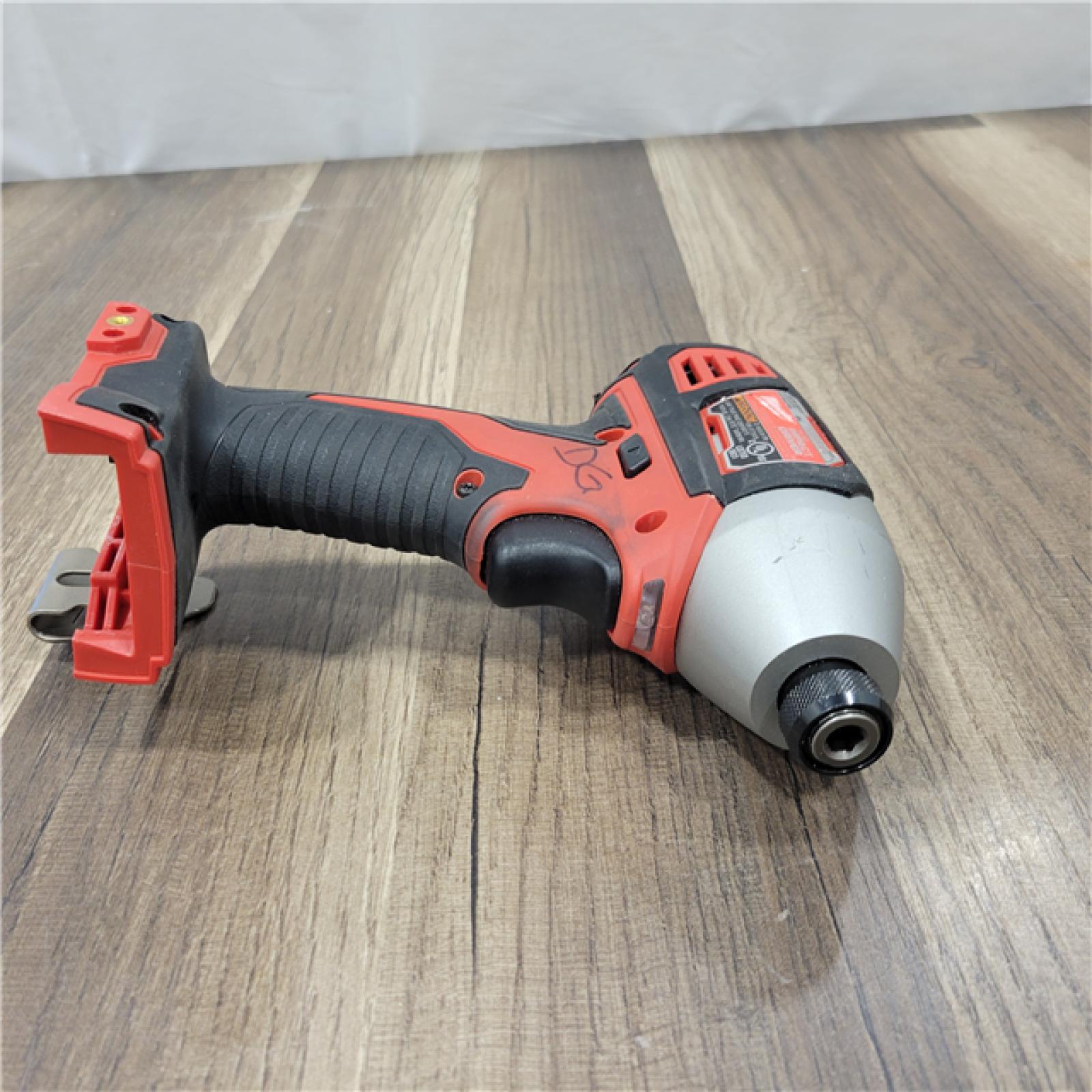 AS-IS Milwaukee M18 18-Volt Lithium-Ion Cordless 1/4 in. Hex Impact Driver (Tool-Only)