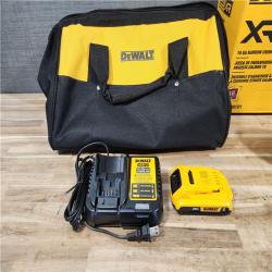 HOUSTON LOCATION - AS-IS DEWALT 20V MAX XR Lithium-Ion Cordless 18-Gauge Narrow Crown Stapler Kit