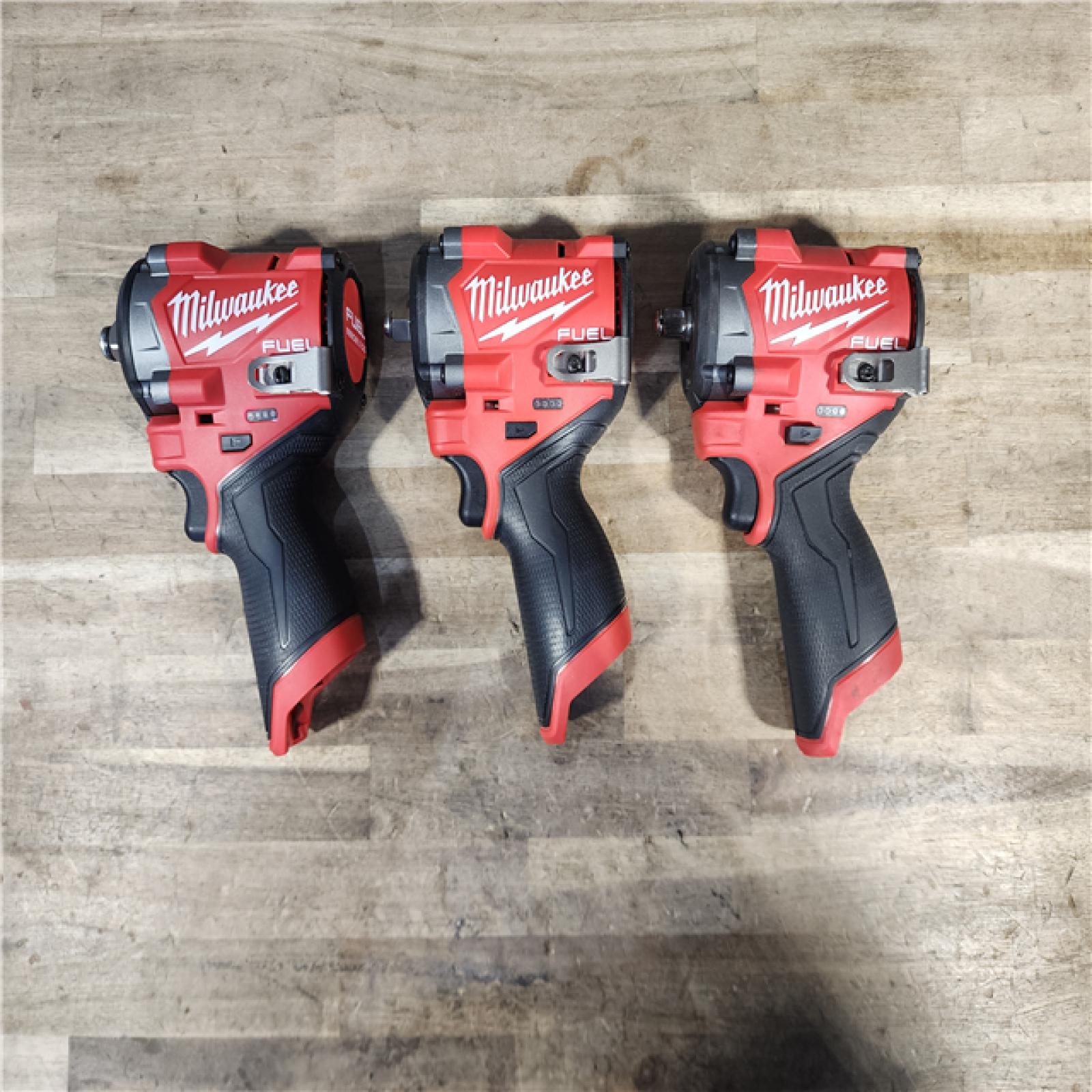 HOUSTON LOCATION - AS-IS MILWAUKEE 3 TOOL COMBO