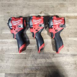 HOUSTON LOCATION - AS-IS MILWAUKEE 3 TOOL COMBO