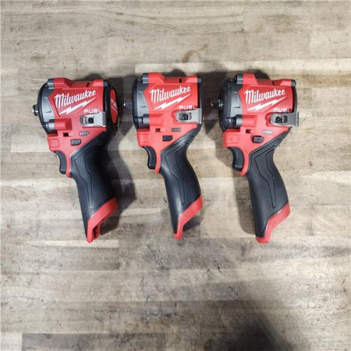 HOUSTON LOCATION - AS-IS MILWAUKEE 3 TOOL COMBO