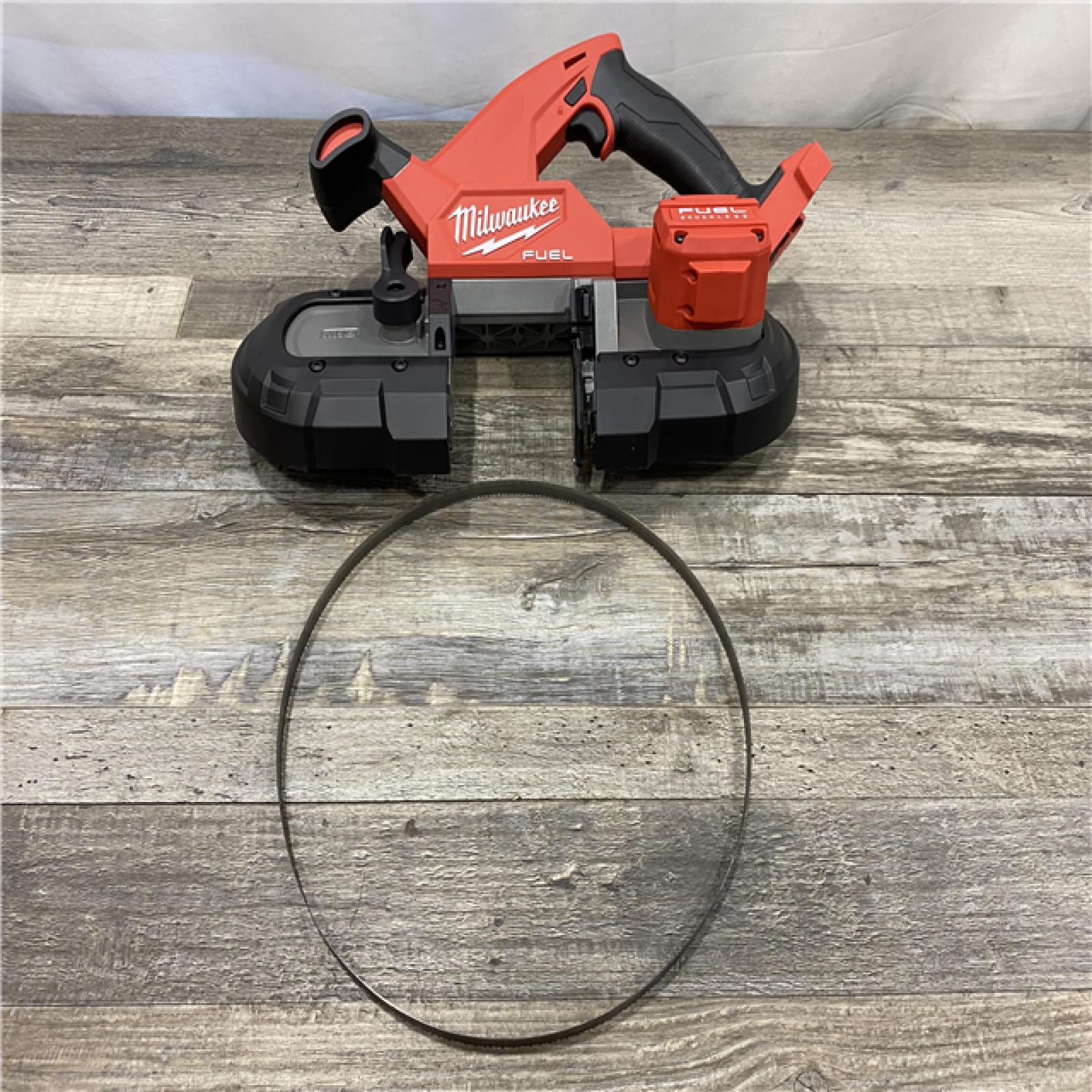 AS-IS Milwaukee FUEL 18V Lithium-Ion Brushless Cordless Compact Bandsaw (Tool-Only)