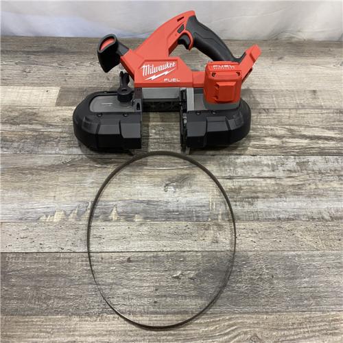 AS-IS Milwaukee FUEL 18V Lithium-Ion Brushless Cordless Compact Bandsaw (Tool-Only)
