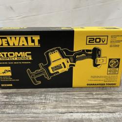 NEW - DEWALT ATOMIC 20V MAX Cordless Brushless Compact Reciprocating Saw (Tool Only)