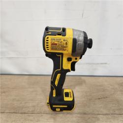 AS-IS- DEWALT 20-Volt Maximum XR Cordless Brushless 1/4 in. 3-Speed Impact Driver (Tool-Only)