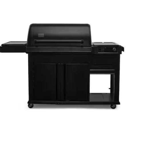 DALLAS LO0CATION - Traeger Woodridge Elite Wi-Fi Pellet Grill and Smoker in Black