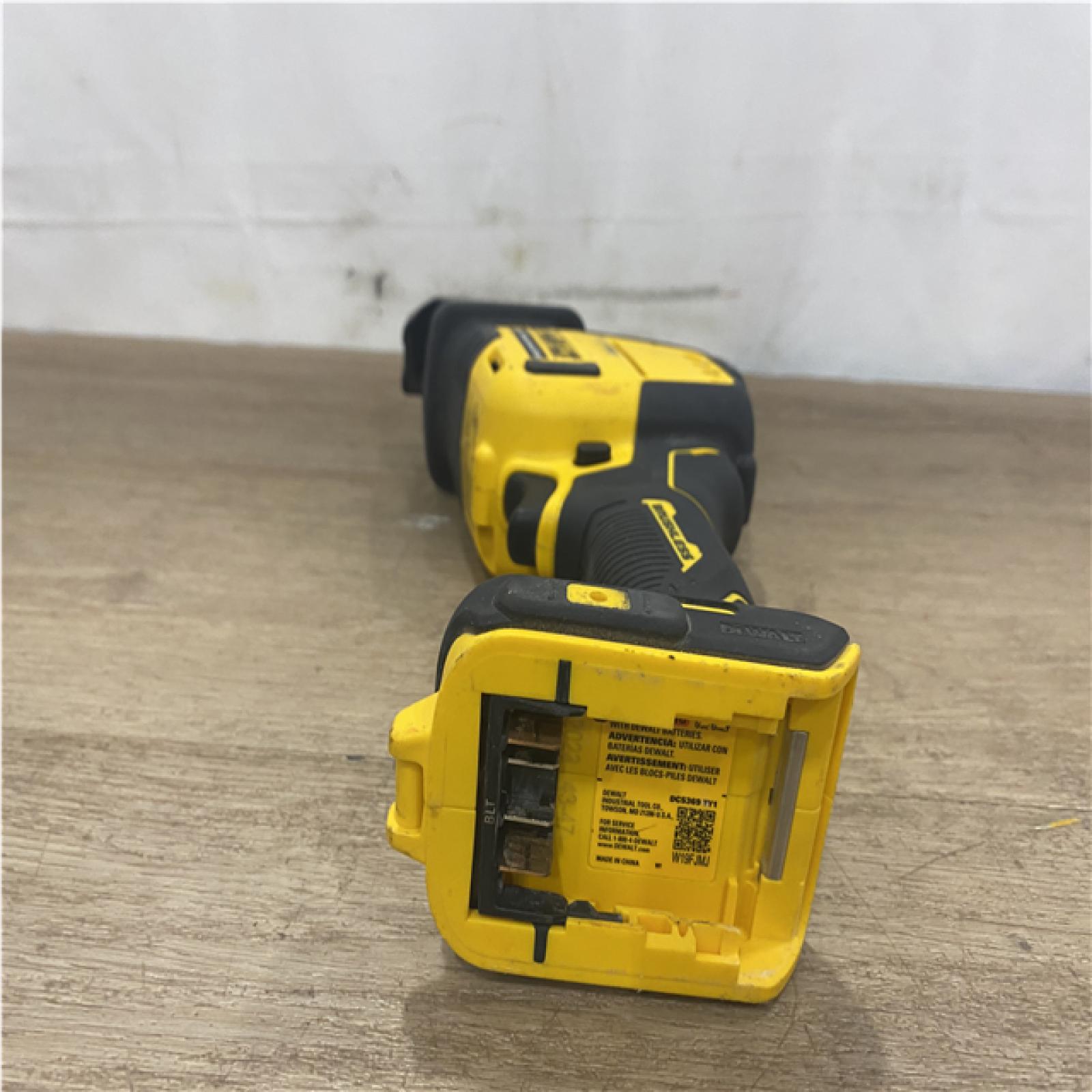AS-IS DEWALT ATOMIC 20V MAX Cordless Brushless Compact Reciprocating Saw (Tool Only)