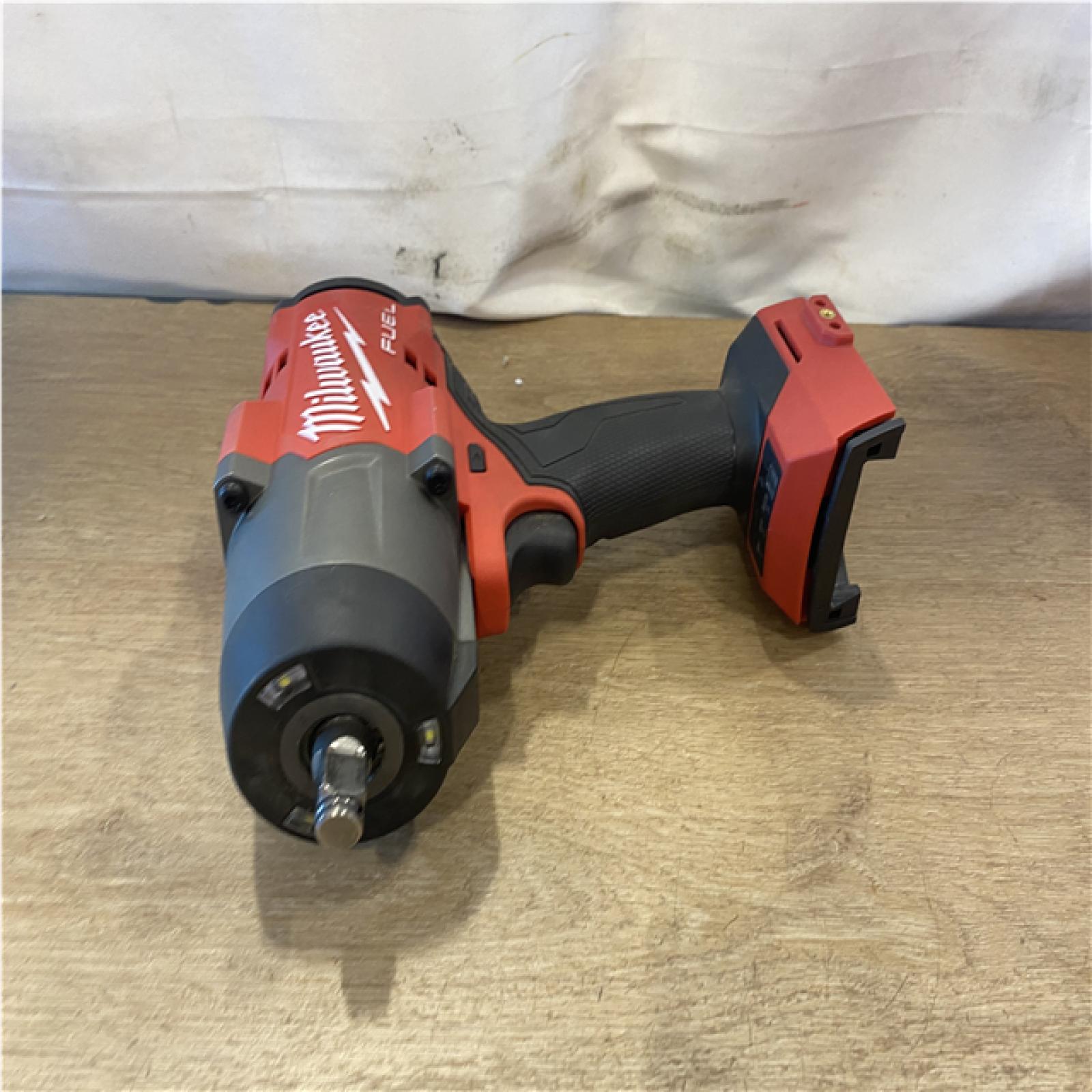 AS-IS Milwaukee FUEL 18V Lithium-Ion Brushless Cordless 1/2 in. Impact Wrench with Friction Ring (Tool-Only)