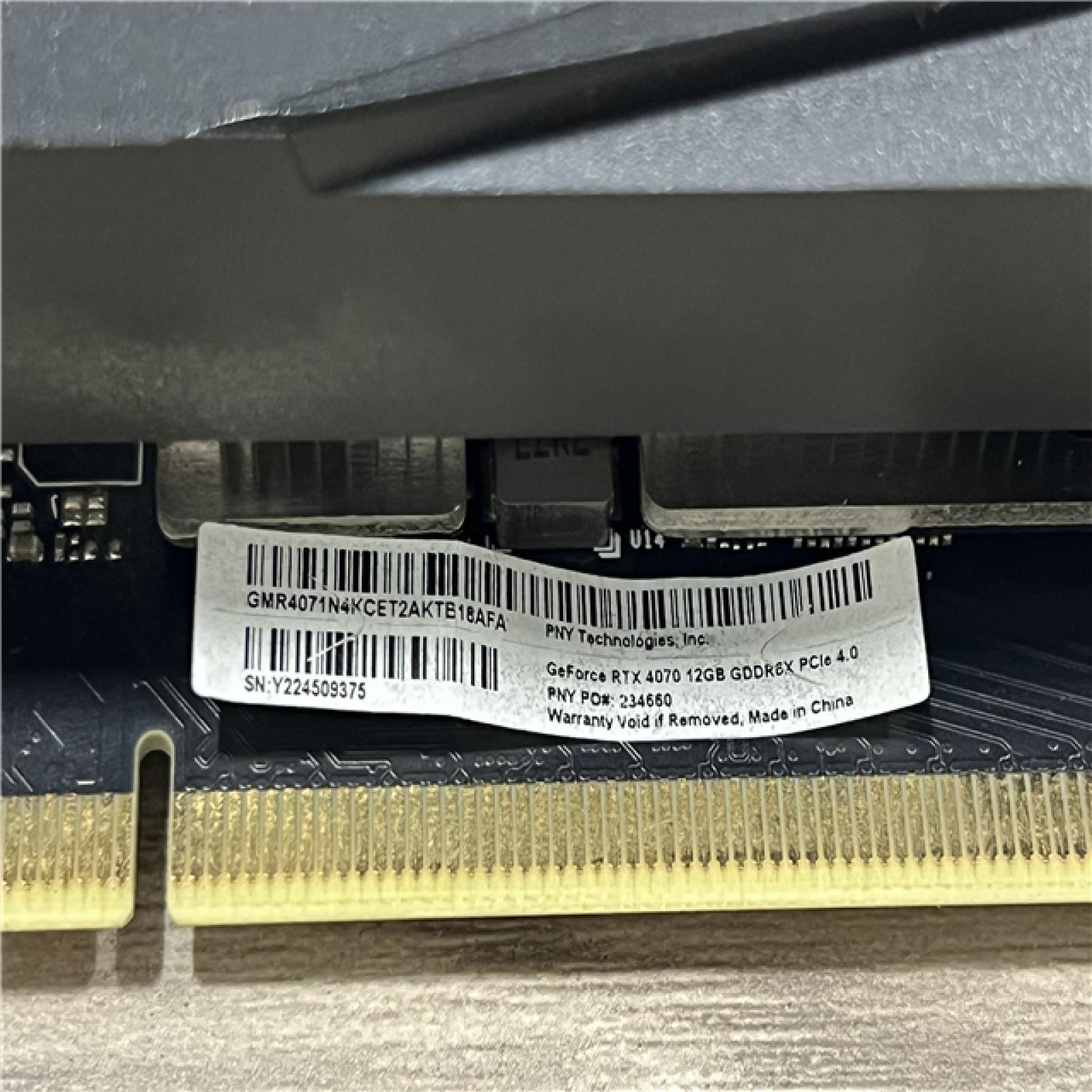 AS-IS Zotac NVIDIA GeForce RTX 4070 Twin Edge OC 12GB GDDR6X Graphics Card