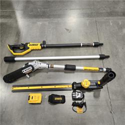 LIKE NEW! - Dewalt 20V MAX Cordless Pole Saw & Pole Hedge Trimmer Combo Kit