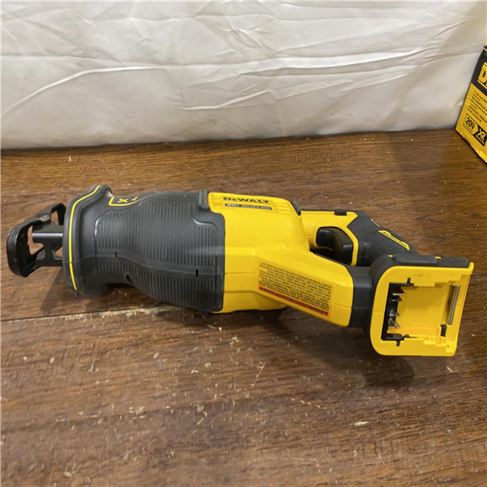 AS-IS DEWALT 20V MAX XR Cordless Brushless Reciprocating Saw (Tool Only)