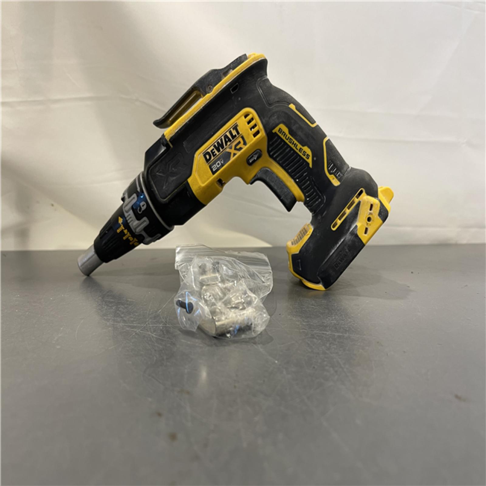 AS-IS - DeWalt 20V MAX XR Brushless Cordless Drywall Screw Gun (Tool Only)