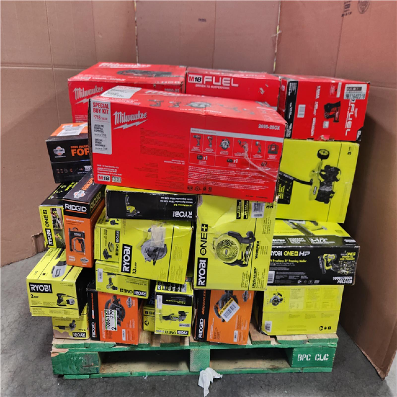 CALIFORNIA AS-IS TOOL PALLET