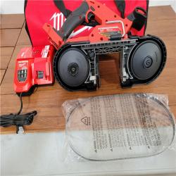 California AS-IS Milwaukee Compact Band Saw Kit  includes (1) Charger (No Battery)