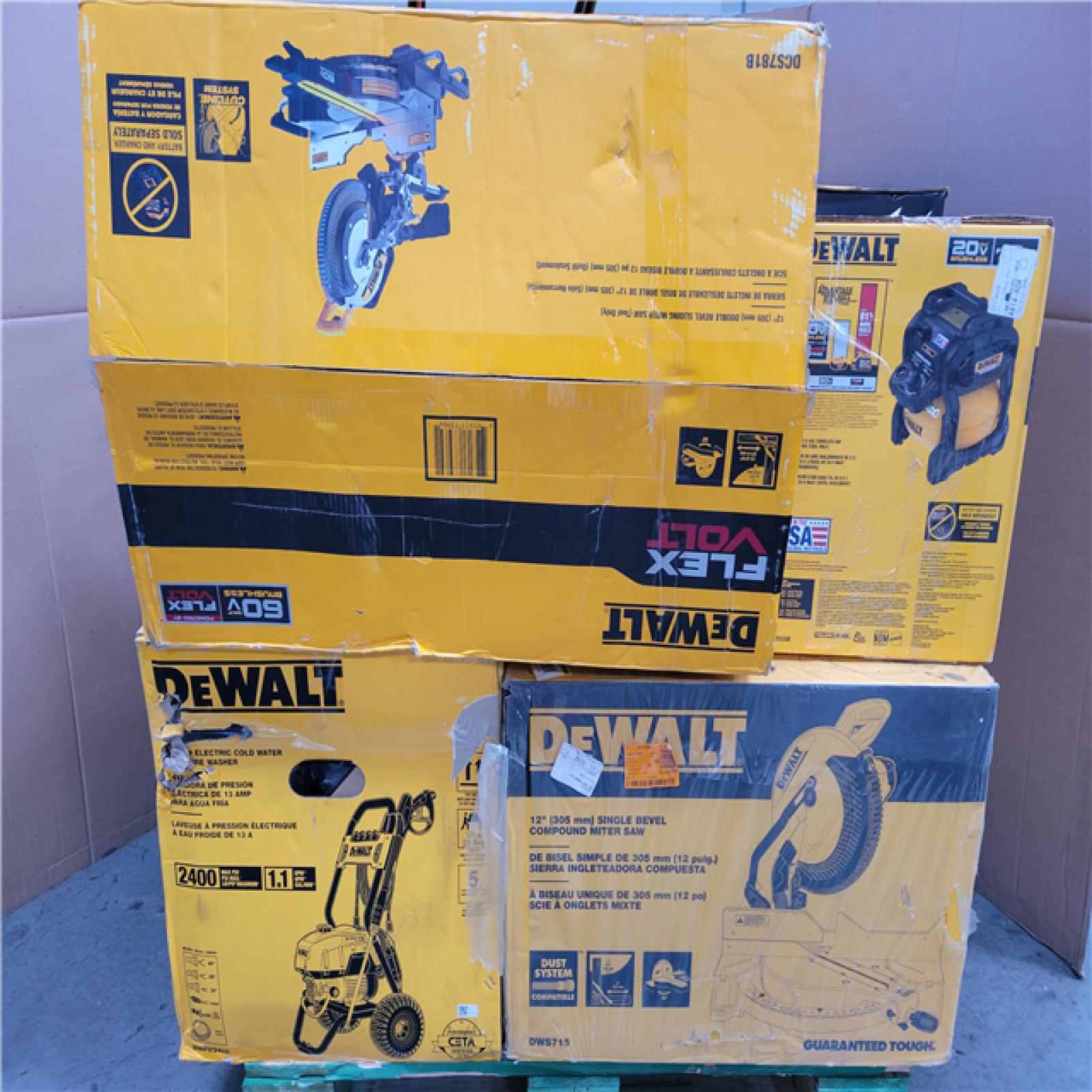 CALIFORNIA AS-IS TOOL PALLET