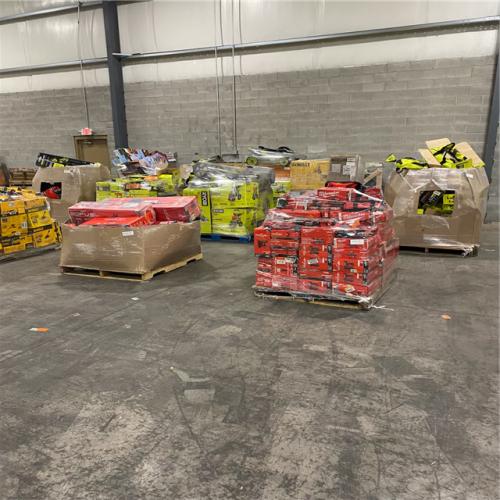 Pittston Location As-Is Power Tools Partial Truckload (13 Pallets) 1245-A