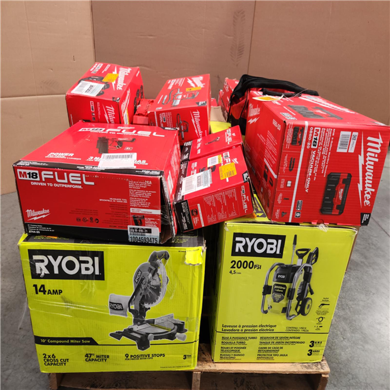 CALIFORNIA AS-IS TOOL PALLET