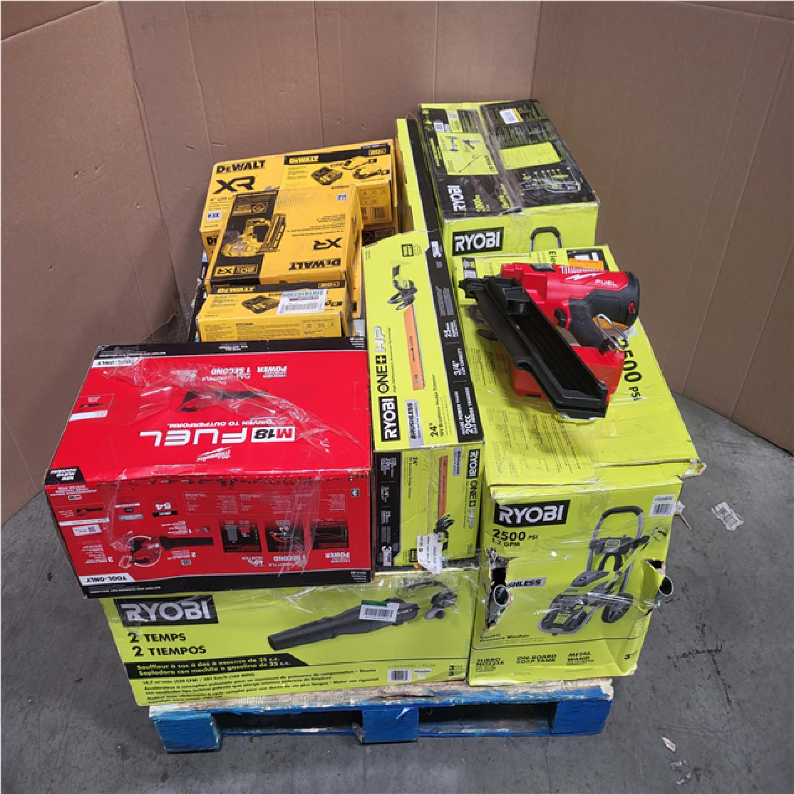 CALIFORNIA AS-IS TOOL PALLET