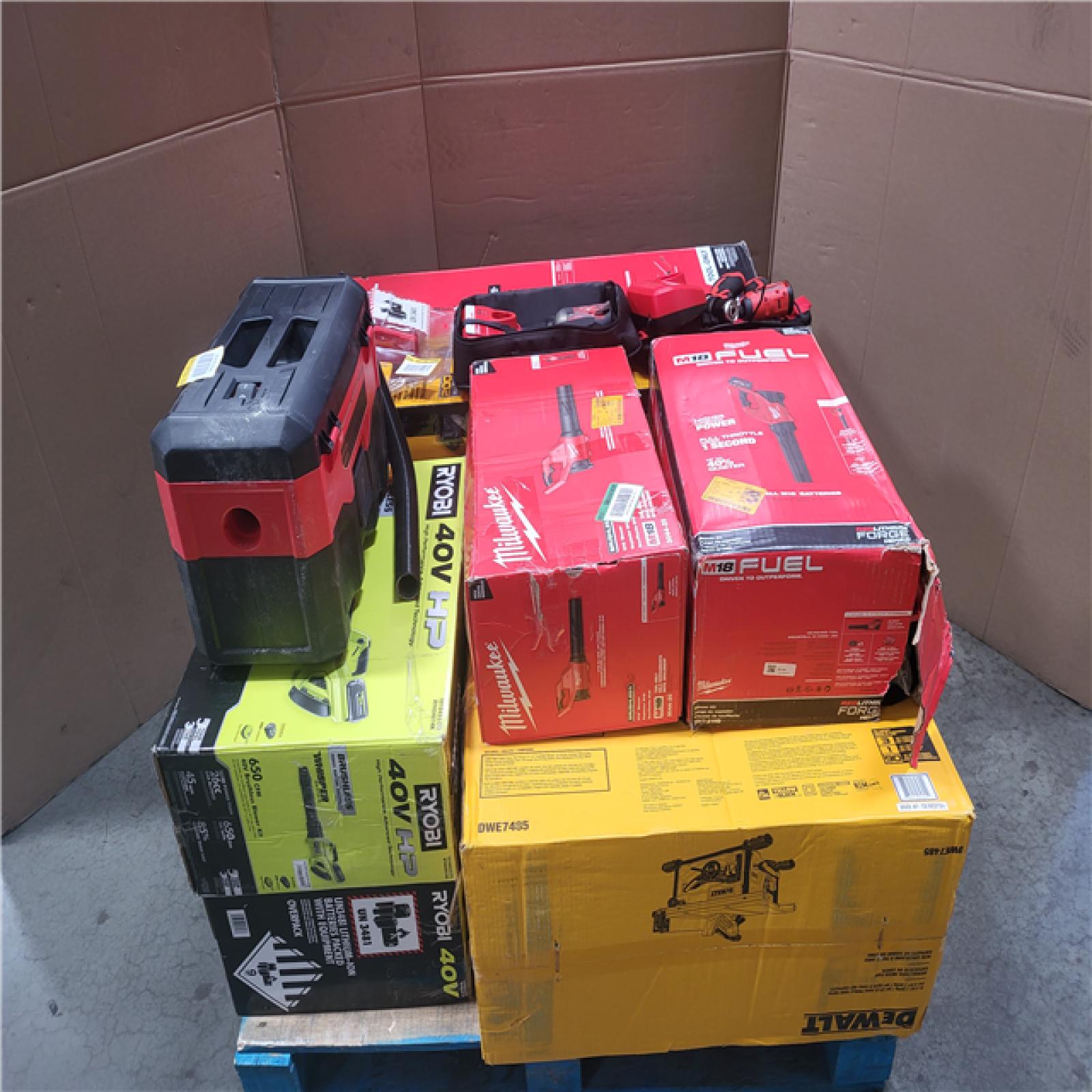 CALIFORNIA AS-IS TOOL PALLET