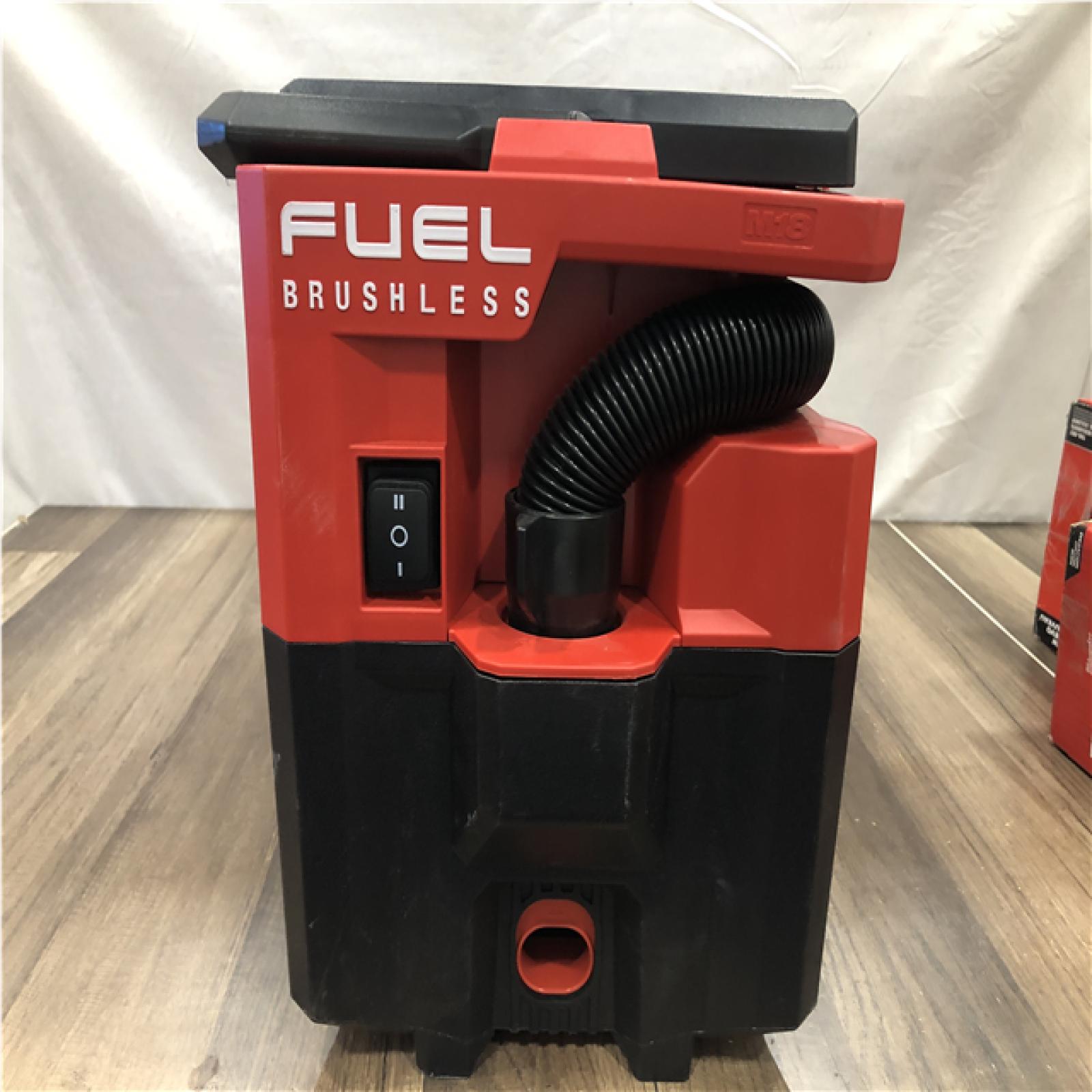 AS-IS Milwaukee FUEL PACKOUT 18-Volt Lithium-Ion Cordless 2.5 Gal. Wet/Dry Vacuum (Vacuum-Only)