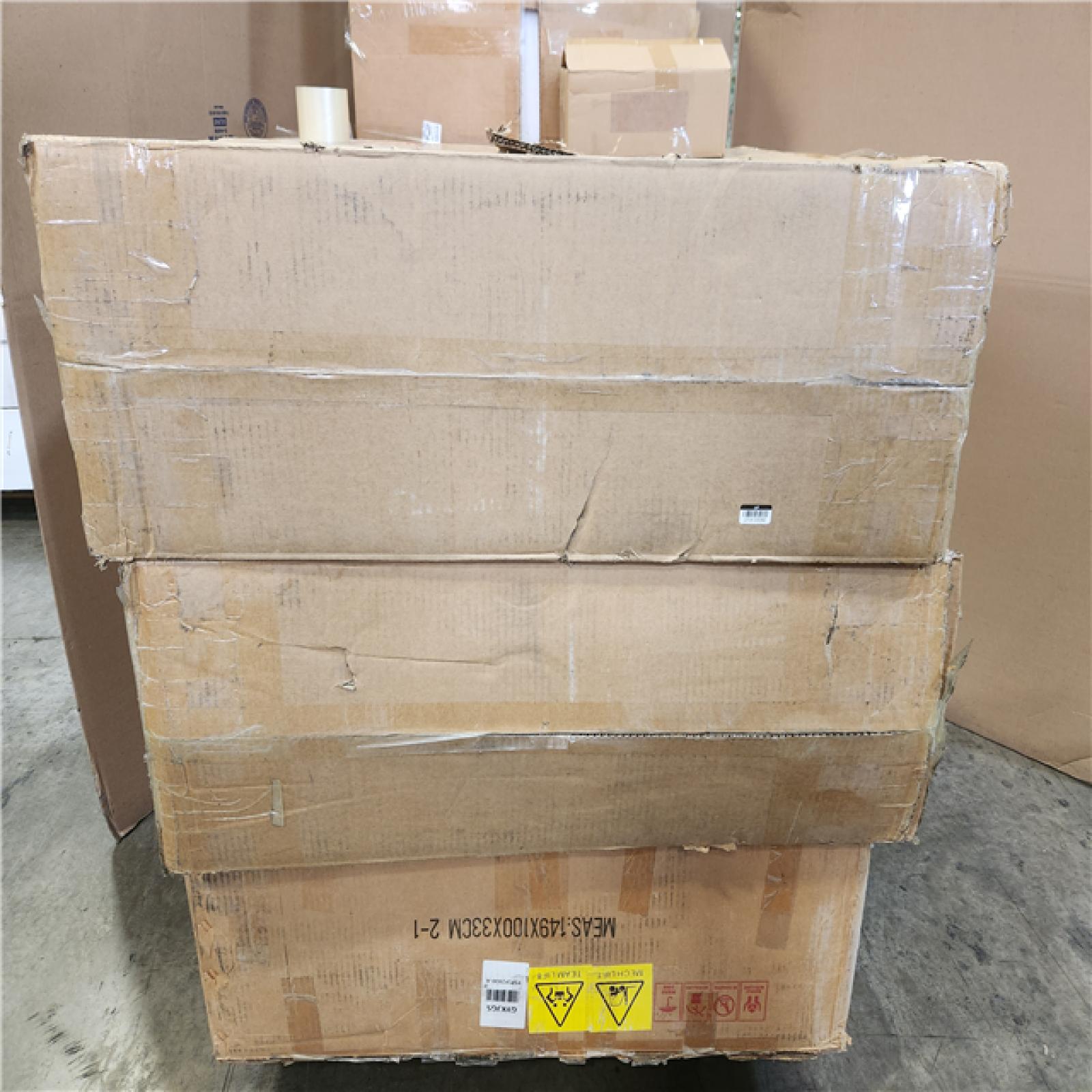 Phoenix NEW THE RIGHT PATH 7.48 in. Square Arm Fabric Square Sofa 82.67 in. Beige