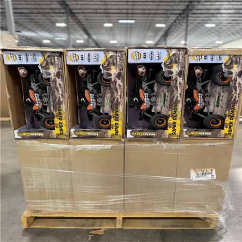 DALLAS LOCATION- NEW! BULLSEYE Motor Dayz RC 4x4 Heavy Metal Demon Super Buggy Lights Vapor USB PALLET-(32 UNITS)