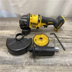 AS-IS DEWALT 60V MAX Cordless Brushless 4.5 in. to 6 in. Small Angle Grinder with Kickback Brake (Tool Only)