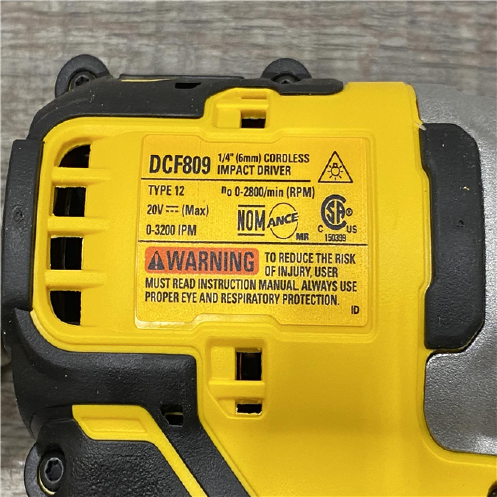 AS-IS DEWALT ATOMIC 20-Volt MAX Lithium-Ion Cordless Combo (2-Tool) Kit