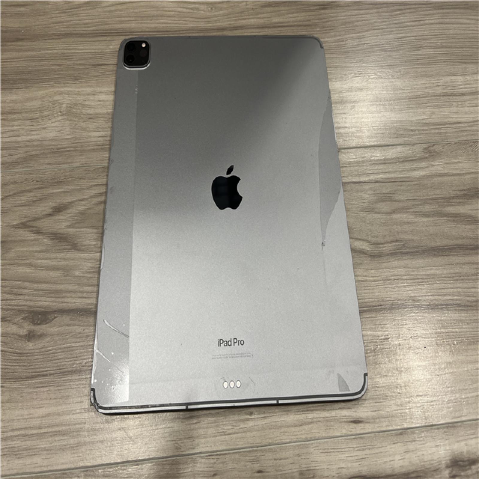 AS-IS Apple iPad Pro 6 12.9-Inch 128GB with Wi-Fi + Cellular  M2 8-Core Chip (Silver)