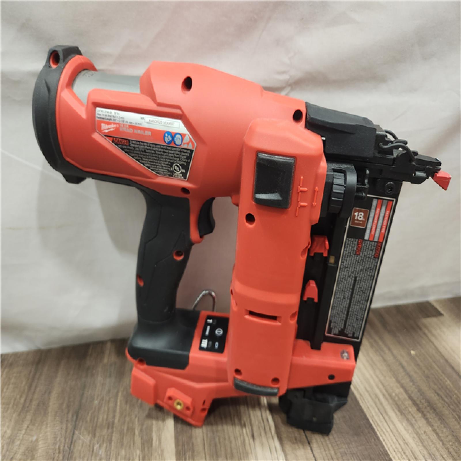 AS-IS- Milwaukee M18 FUEL 18 Gauge Brad Nailer (TOOL ONLY)
