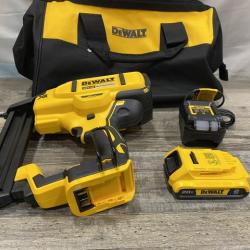 AS-IS DEWALT 20V MAX XR Lithium-Ion Cordless 18-Gauge Narrow Crown Stapler Kit