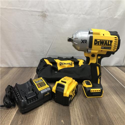 AS-IS DEWALT 20V MAX Lithium-Ion Cordless 1/2 in. Impact Wrench Kit