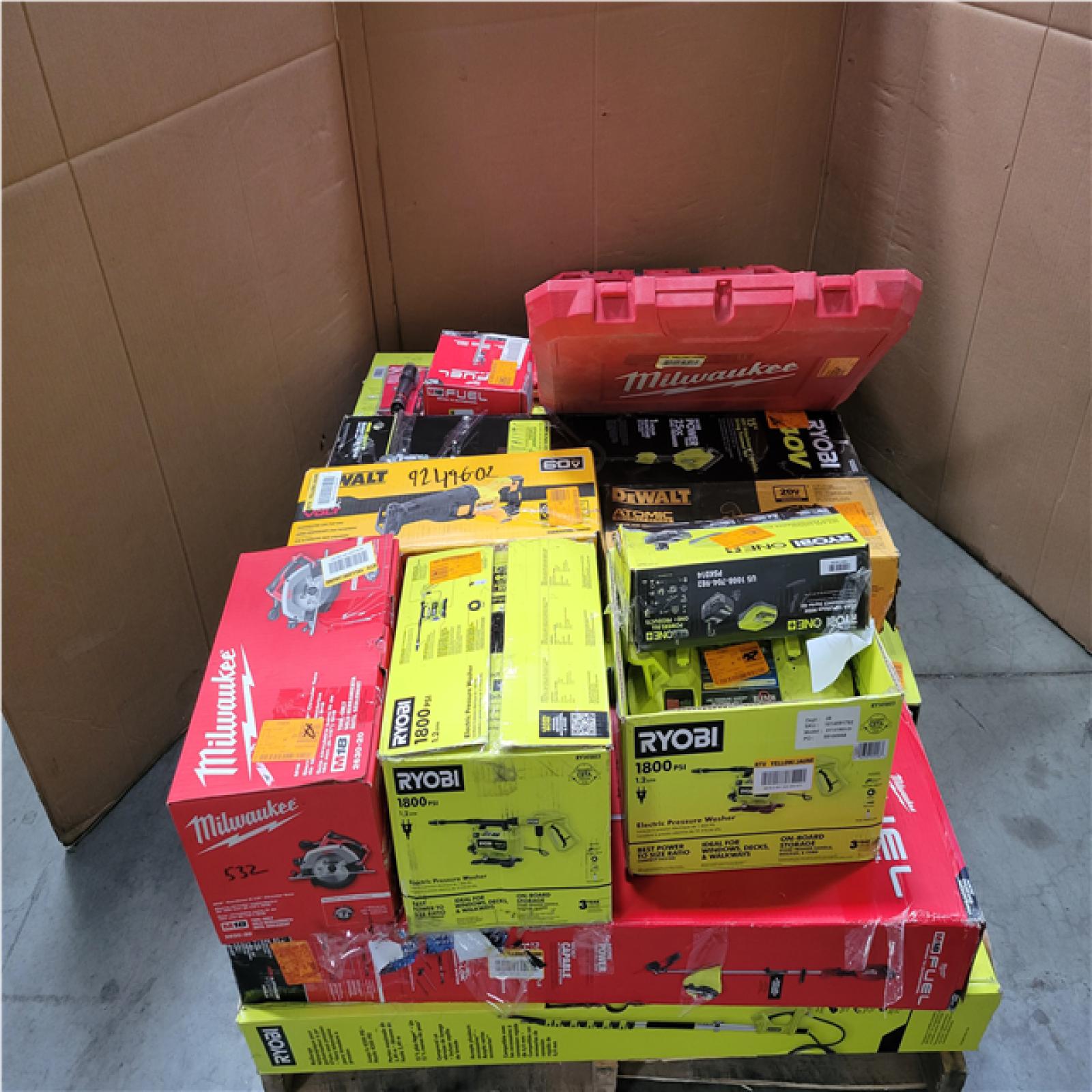 CALIFORNIA AS-IS TOOL PALLET
