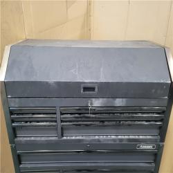 CALIFORNIA AS-IS HUSKY 51.7 IN  15-DRAWER TOOL CHEST W TOP CABINET