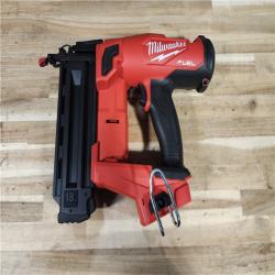 HOUSTON LOCATION - AS-IS (APPEARS LIKE NEW) Milwaukee  FUEL 18-Volt Lithium-Ion Brushless Cordless Gen II 18-Gauge Brad Nailer (Tool-Only)