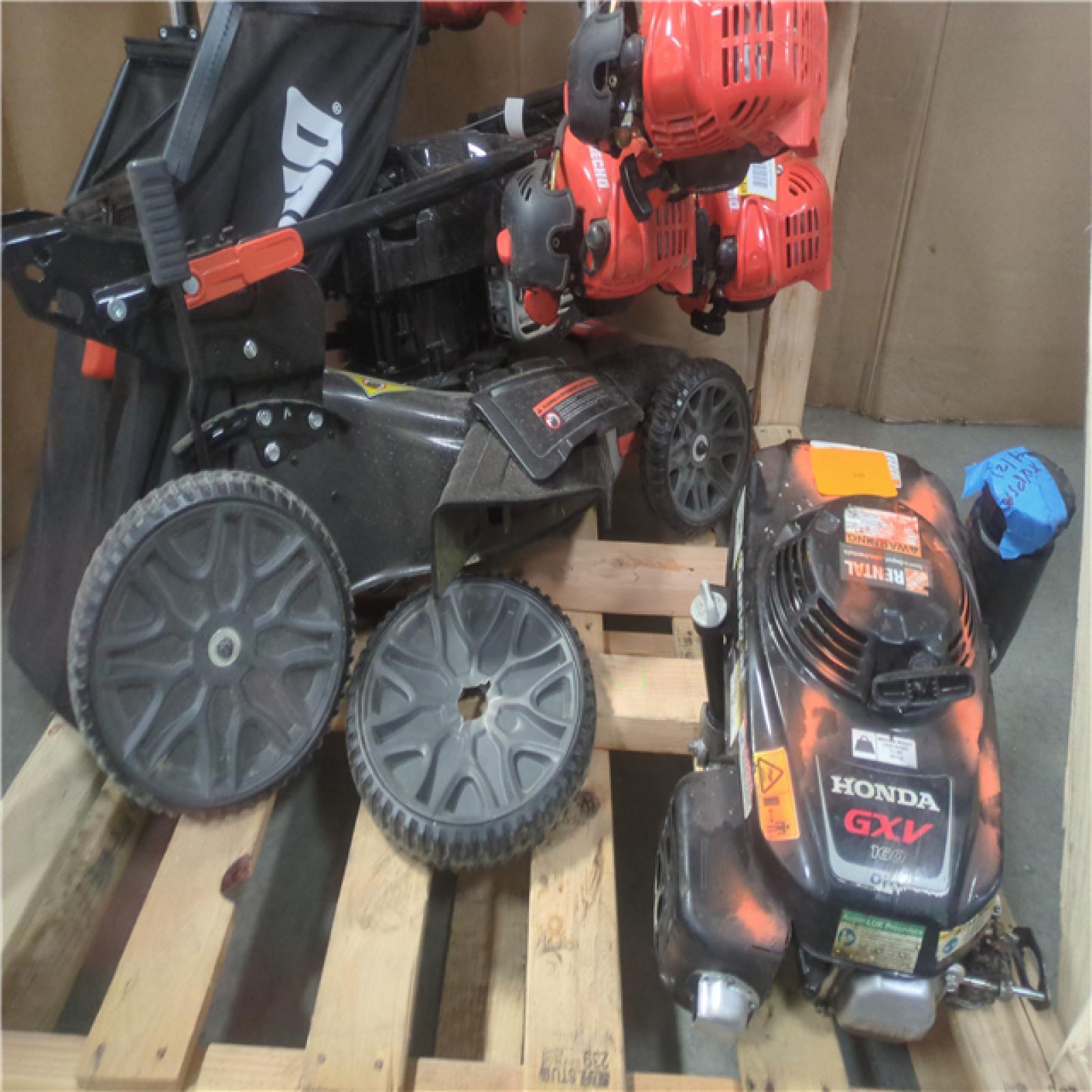 CALIFORNIA AS-IS OUTDOOR POWER EQUIPMENT
