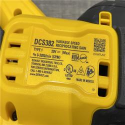 AS-IS DEWALT 20V MAX Cordless Brushless Reciprocating Saw (Tool Only)